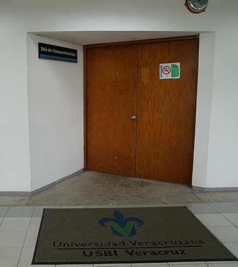 Sala de videoconferencias en la USBI Veracruz